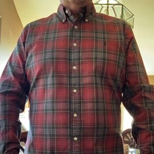 Classic Polo Ralph Lauren Red Plaid Button Down